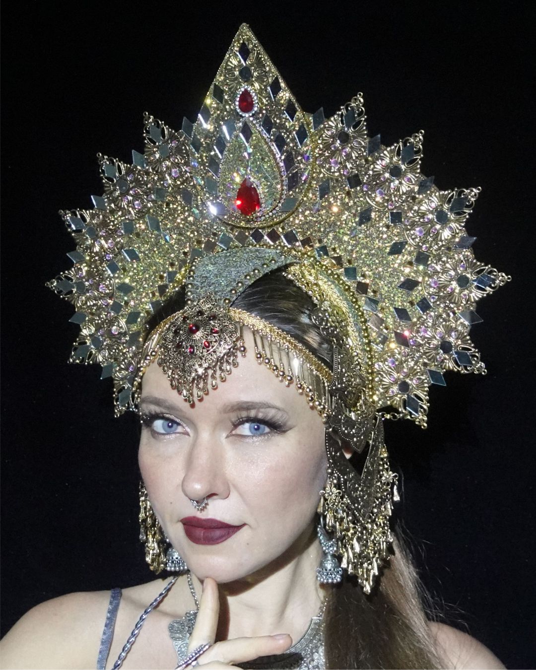 Lakshmi - Golden costume set - Image 5