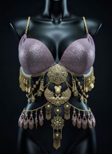  buy custom stage bellydance tribal top